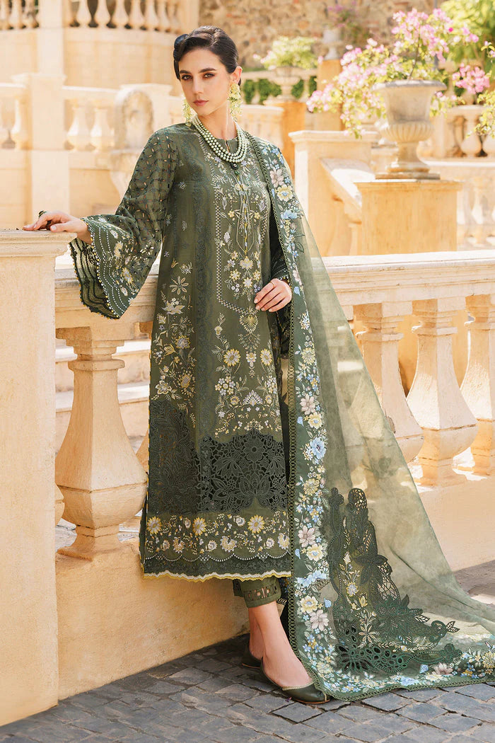 3 Piece Embroidered Lawn by Baroque - UNSTITCHED