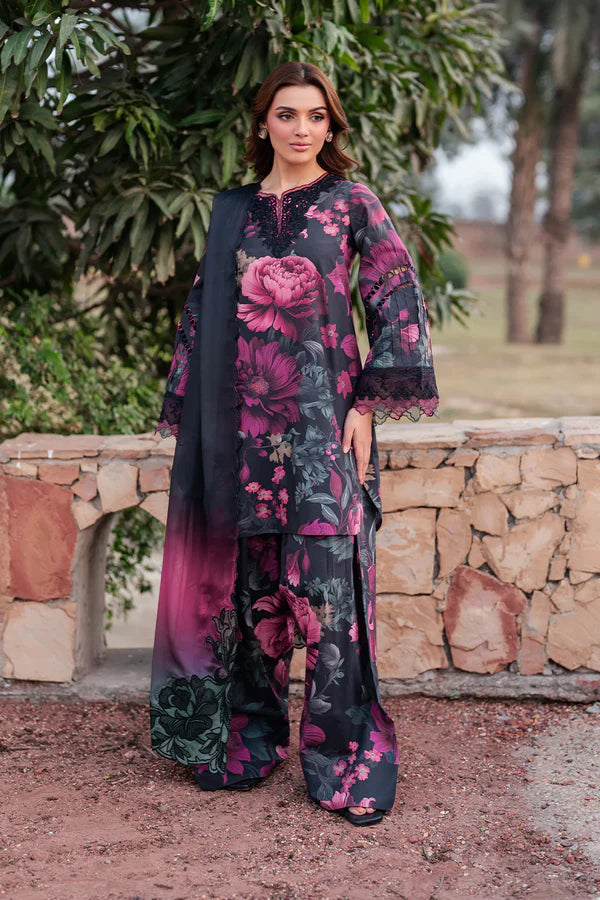 3 Piece Embroidered Lawn by IZNIK - UNSTITCHED