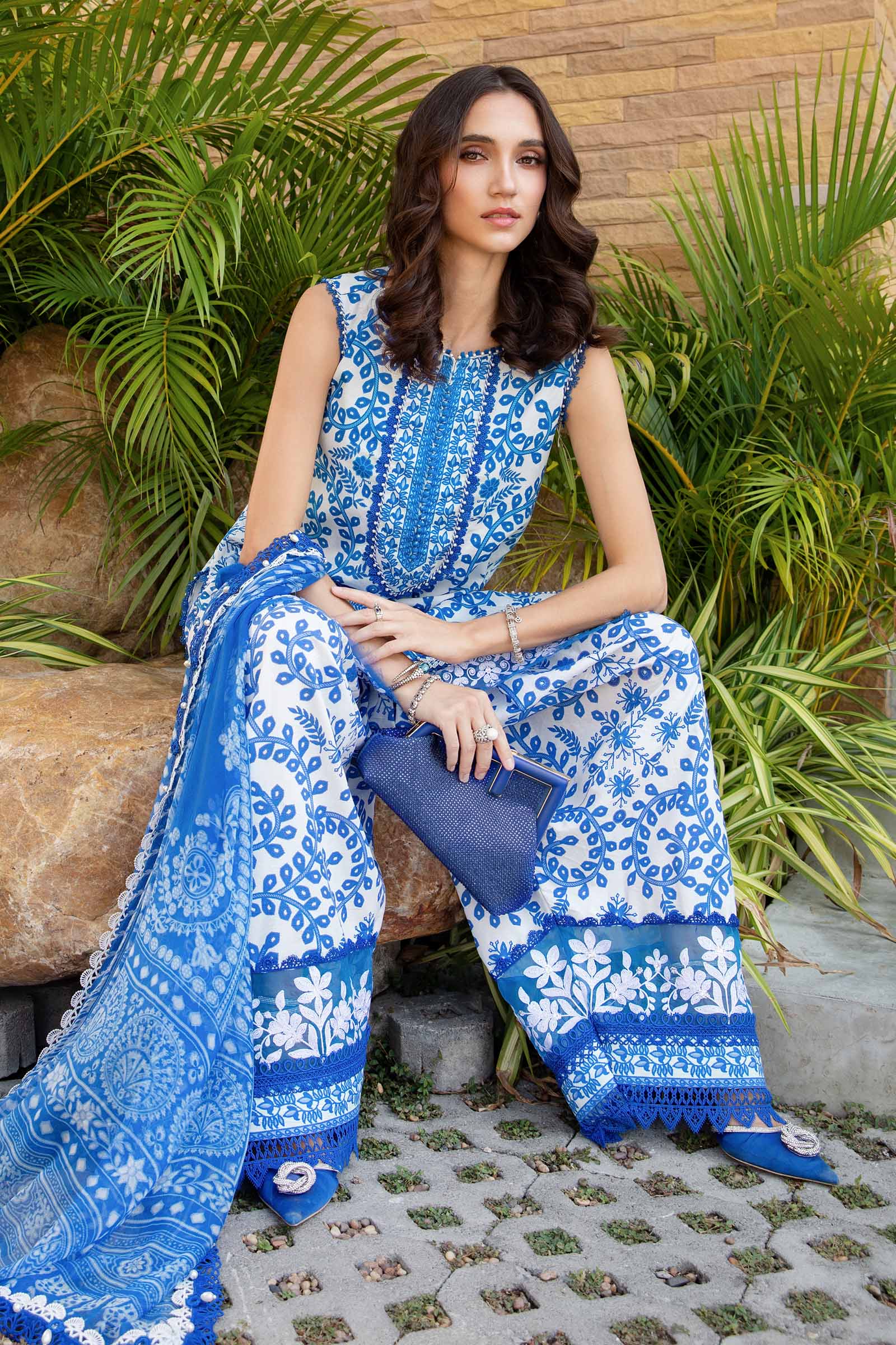 3 Piece Printed Lawn Suit by MARIA.B - UNSTITCHED