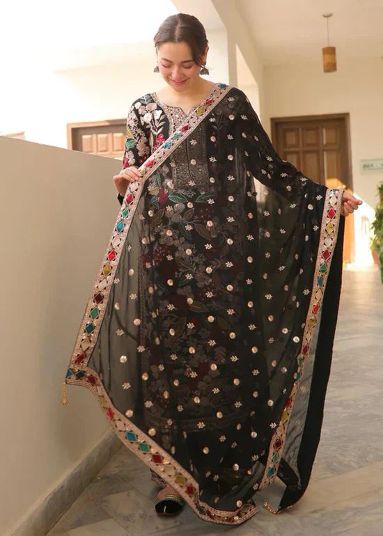 3 Piece Embroidered By Haseen - STITCHED