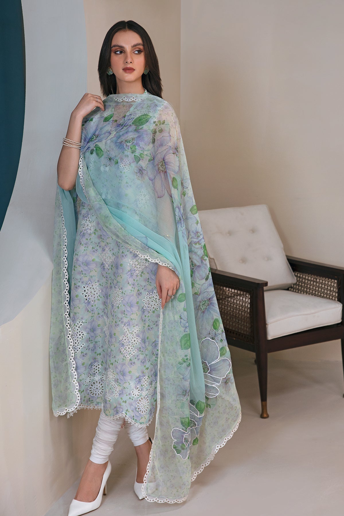 3 Piece Embroidered Lawn - UNSTITCHED