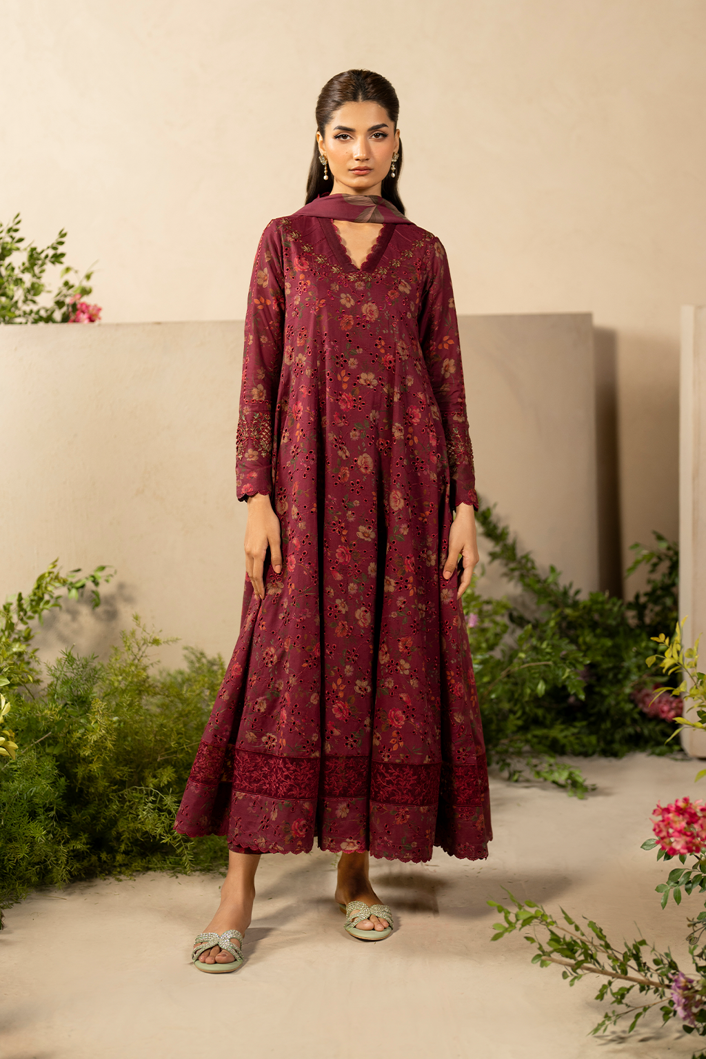 3 Piece Embroidered Printed Lawn By Iznik - UNSTITCHED