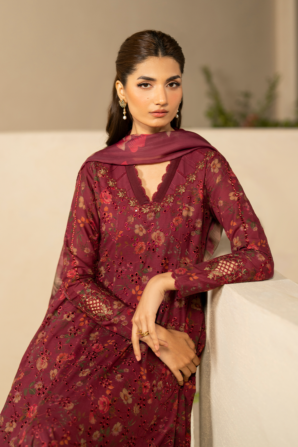 3 Piece Embroidered Printed Lawn By Iznik - UNSTITCHED
