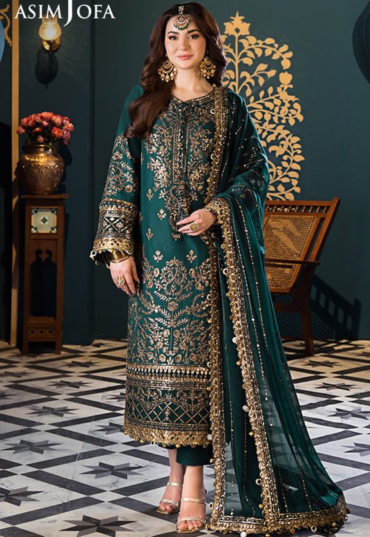 Embroidered By Asim Jofa MZD-35 - STITCHED