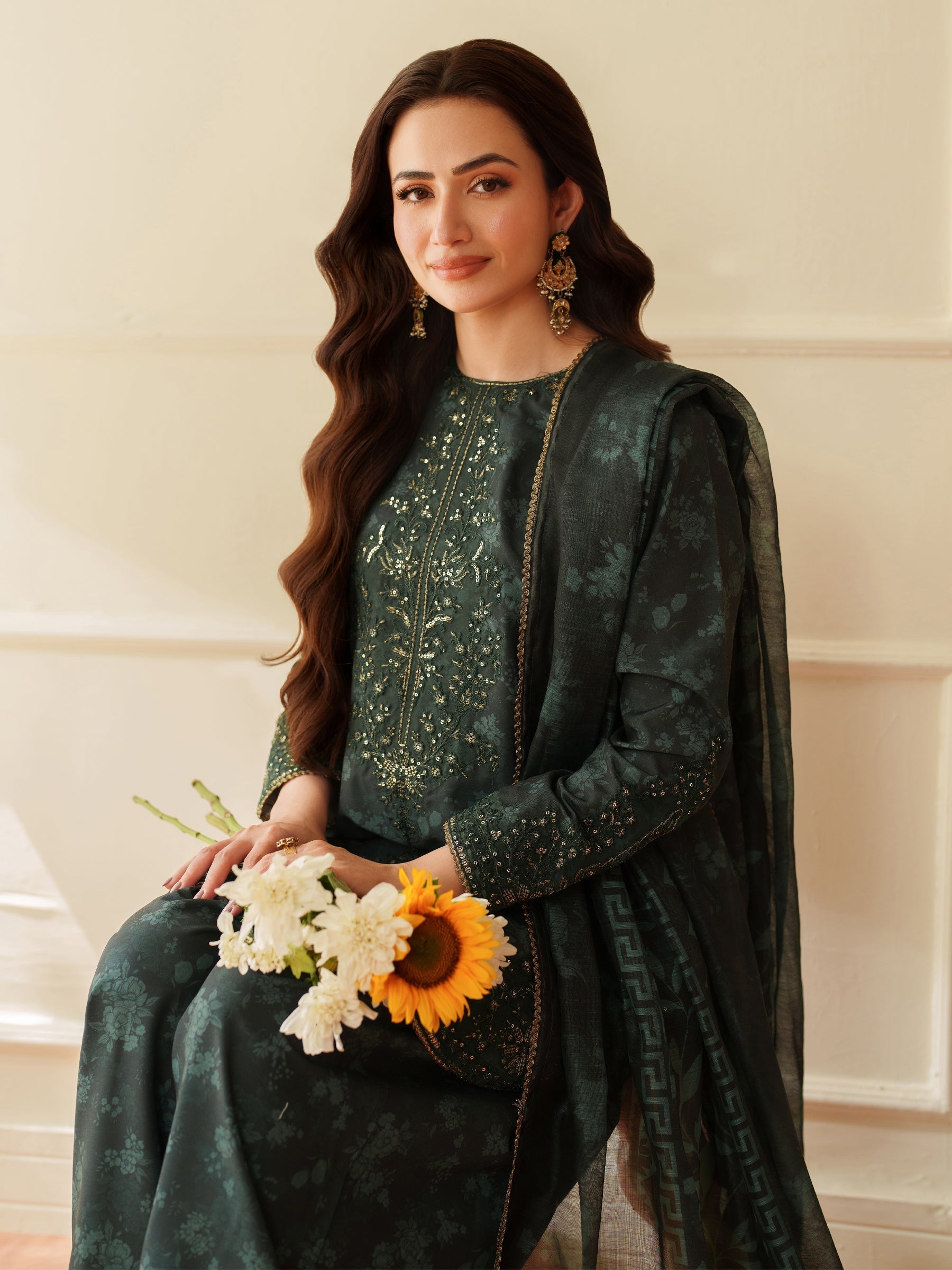 3 Piece Embroidered Printed Lawn By Mohagni - UNSTITCHED