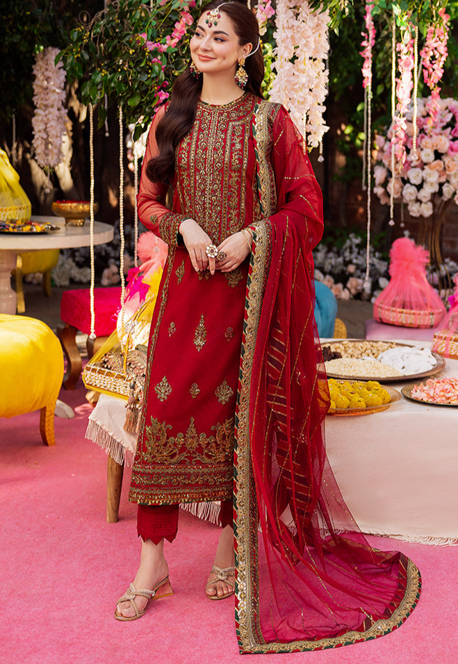 3 Piece Stitched MZD-42 - Embroidered | AsimJofa