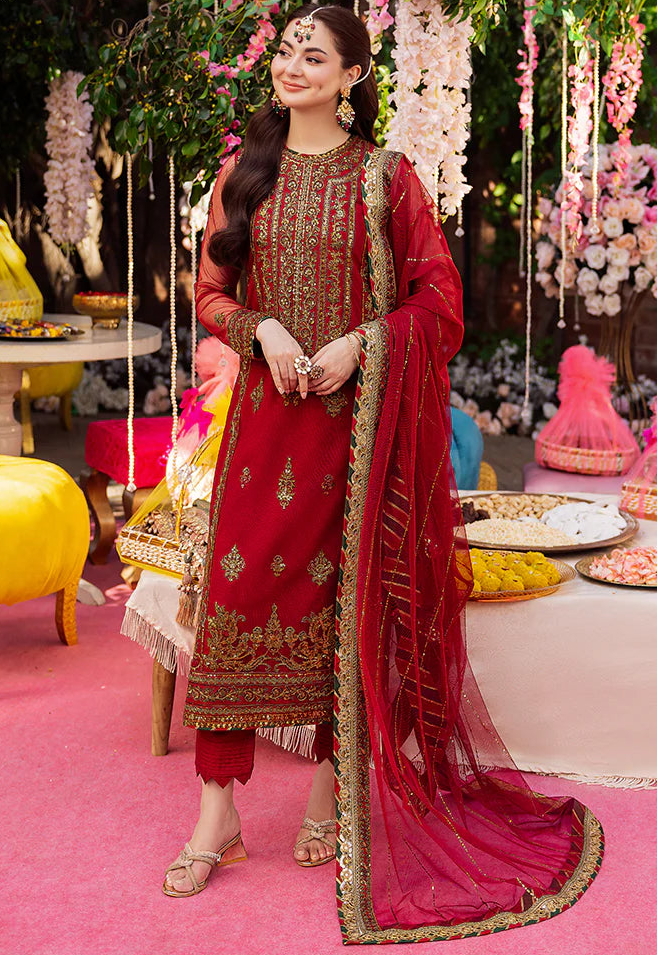 3 Piece Embroidered By Asim Jofa - STITCHED