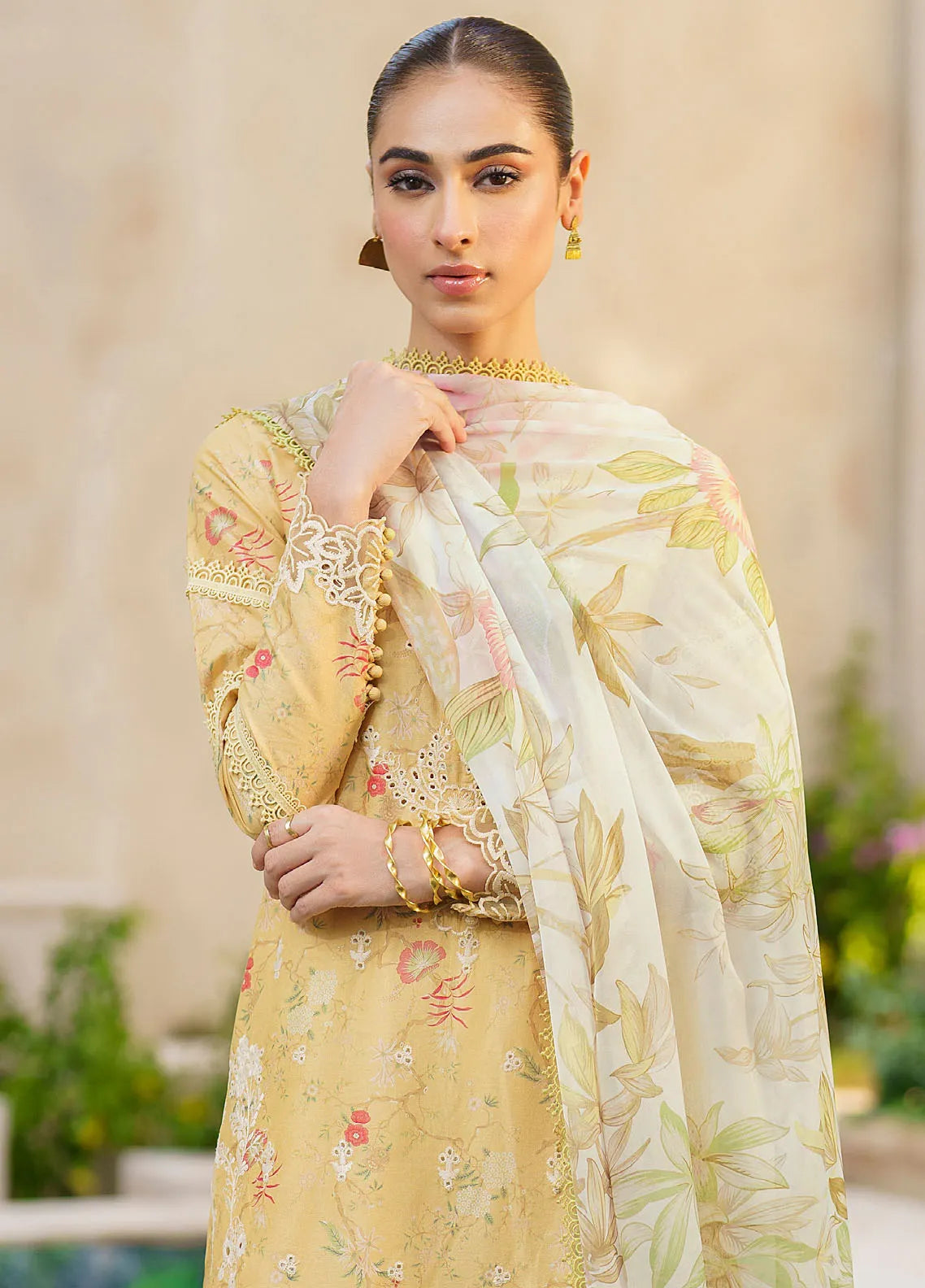 3 Piece Embroidered Printed Lawn By Iznik - UNSTITCHED