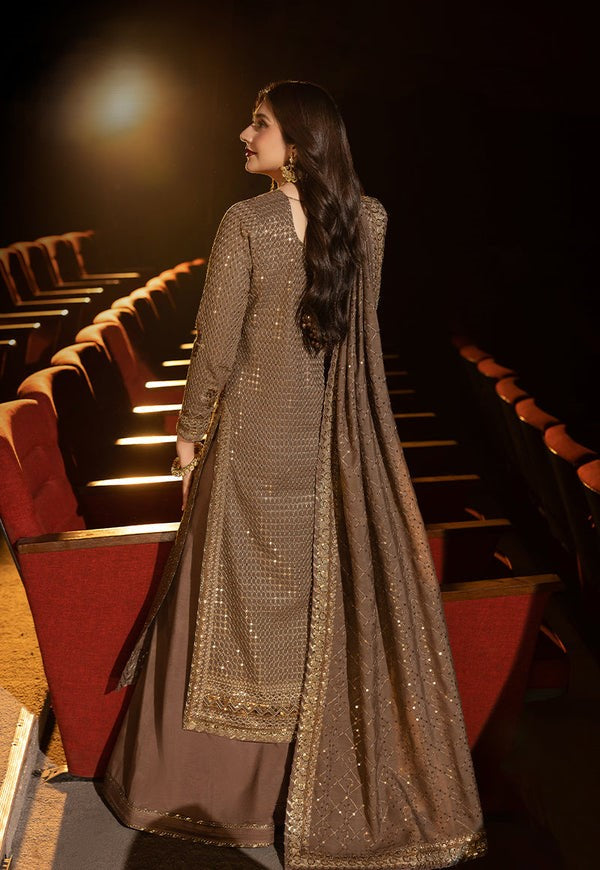 Brown Formal By Asim Jofa - 3 Piece Unstitched
