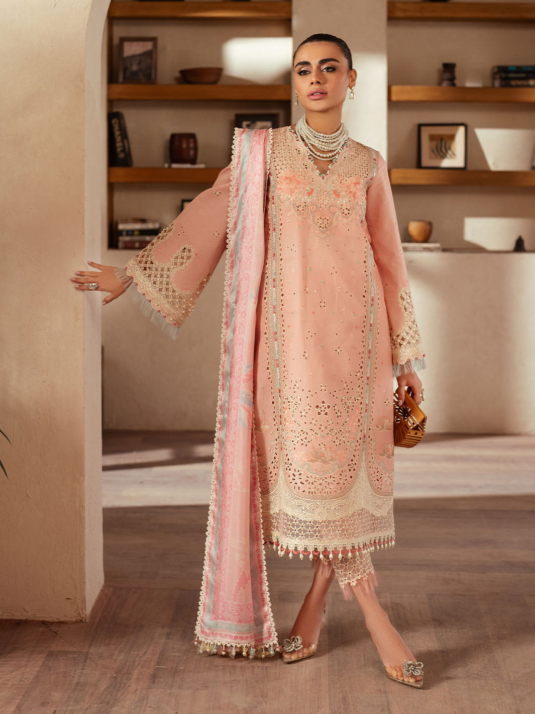 Zimmil By Bin Ilyas - 3 Piece Unstitched