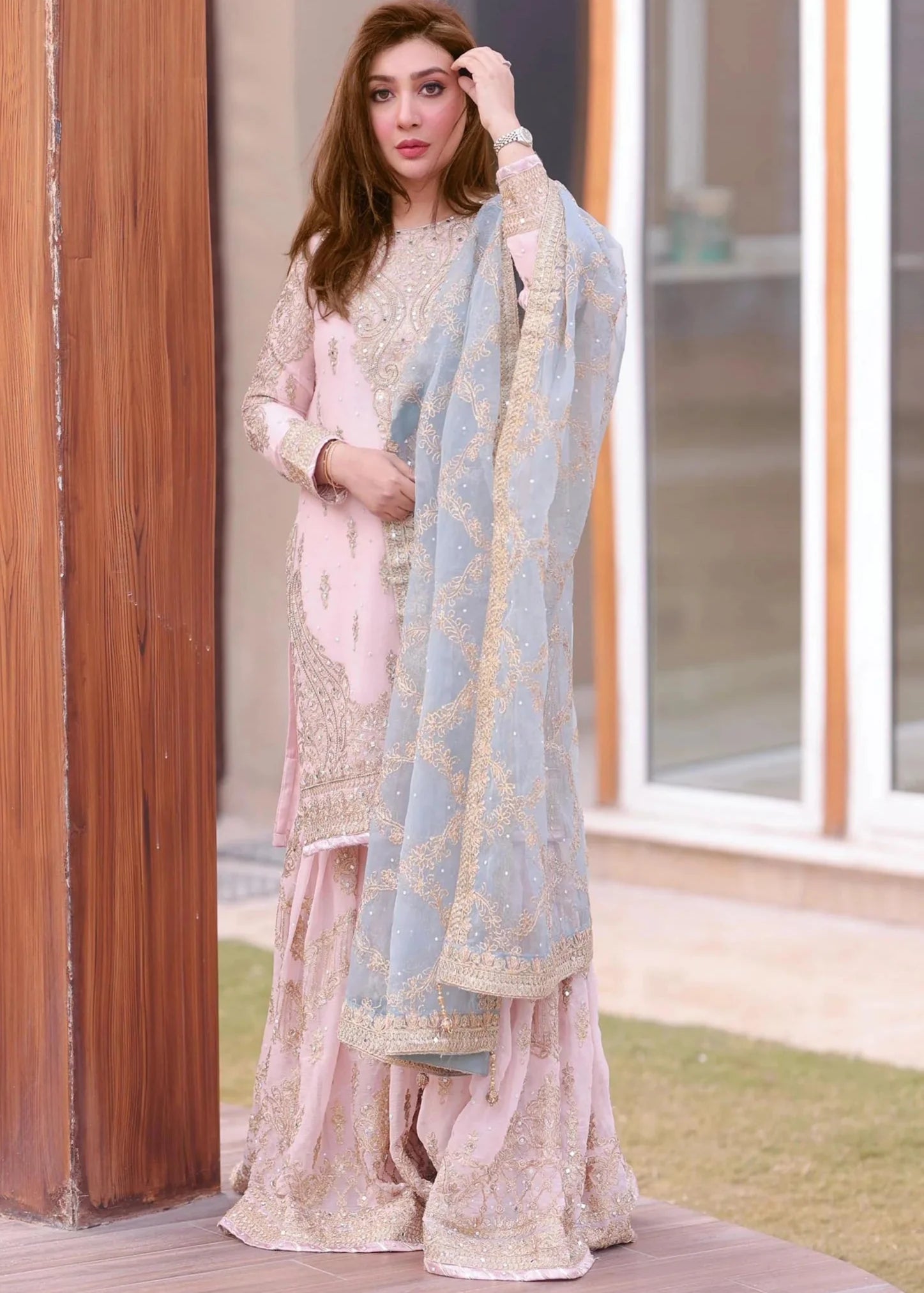 Anjali By Haseen (Stitched) MZD-165