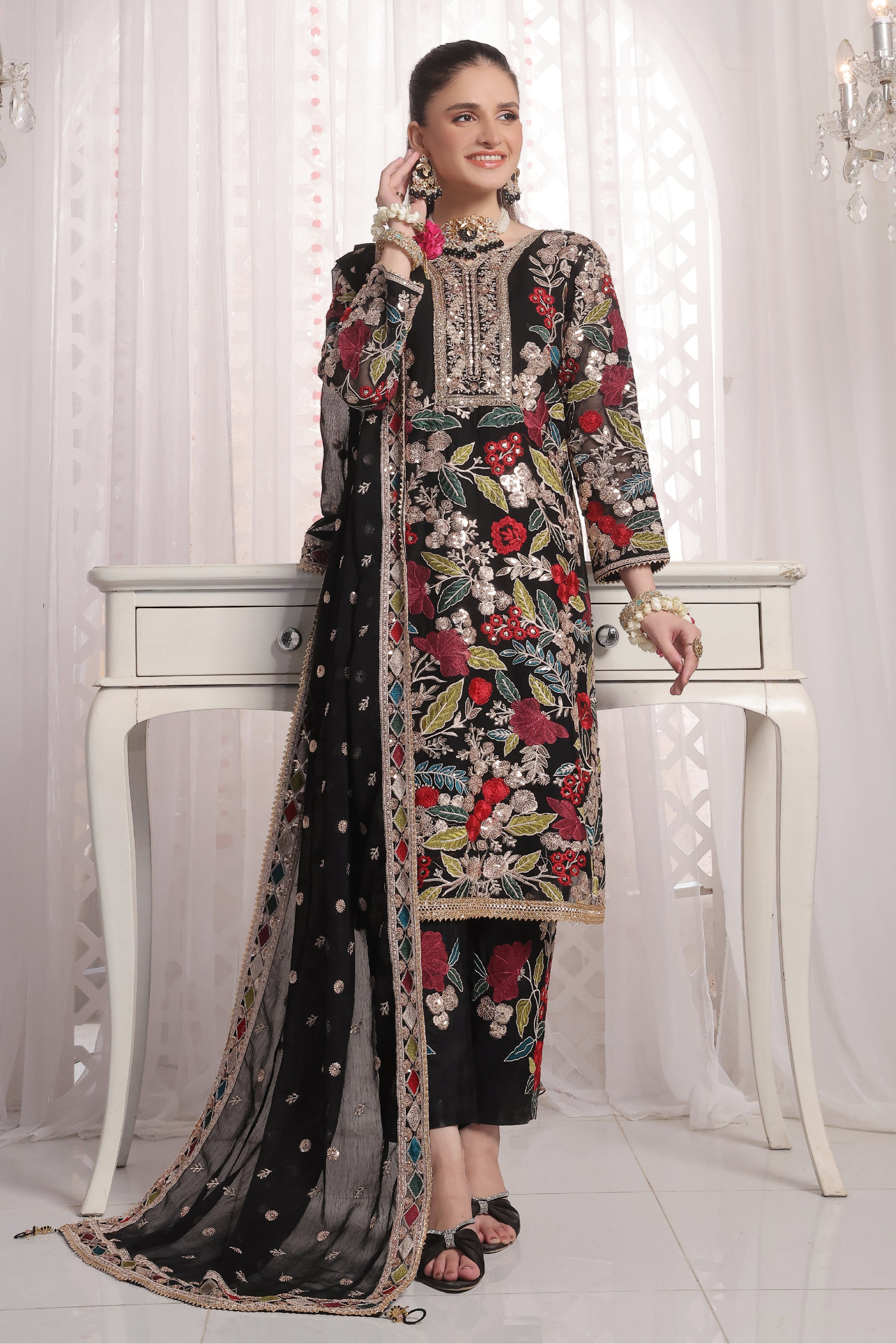 3 Piece Stitched - Liyana