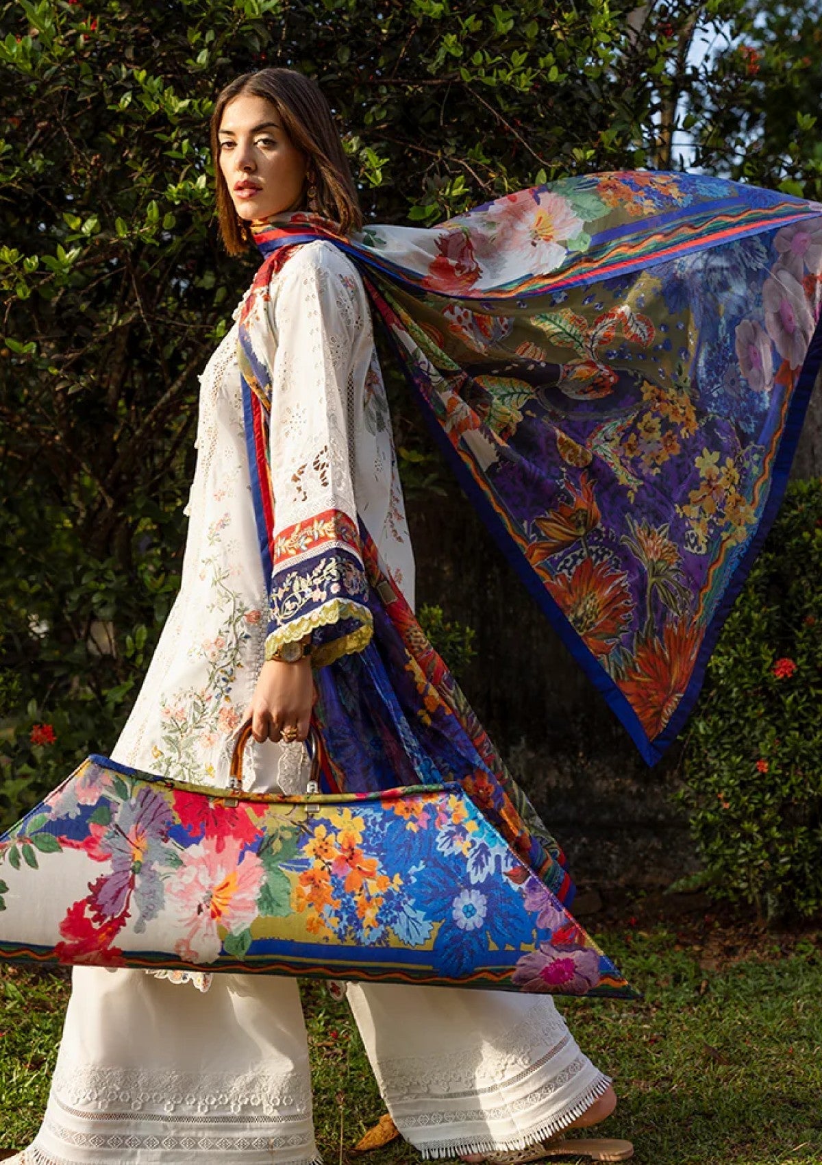 3 Piece Embroidered Lawn By Esmel - UNSTITCHED
