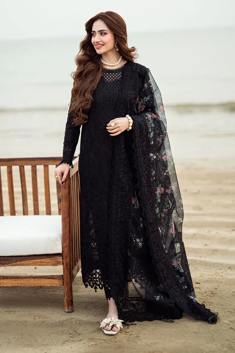 NUREH Khuwab Embroidered Luxury Cotton Unstitched 3 Piece Suit NE-151