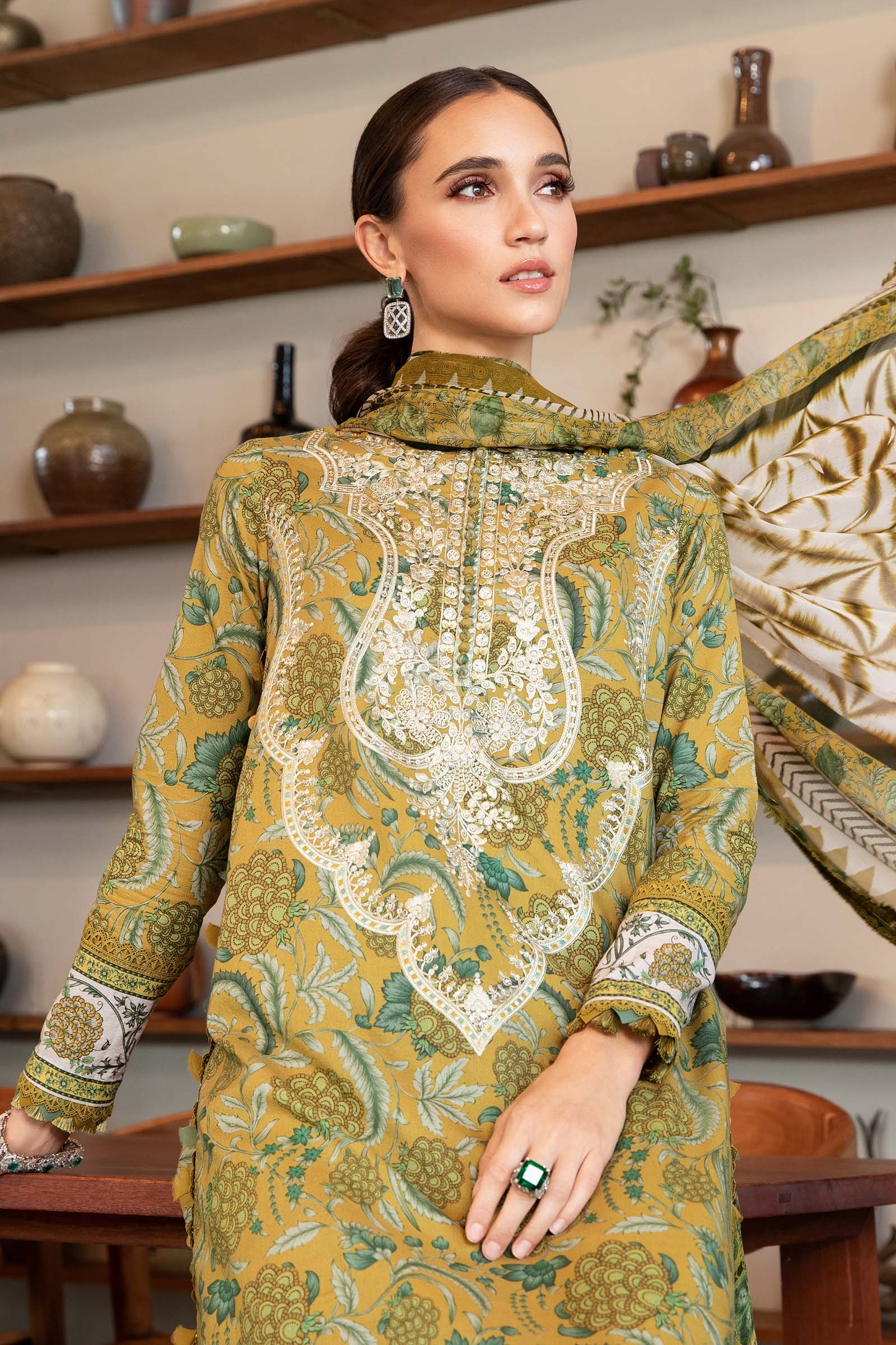 3 Piece Printed Lawn Suit by MARIA.B - UNSTITCHED