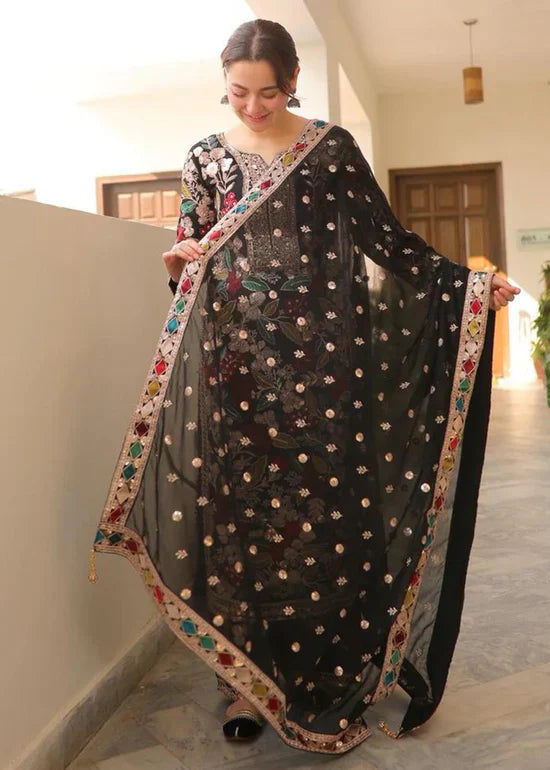 3 Piece Embroidered By Haseen - UNSTITCHED