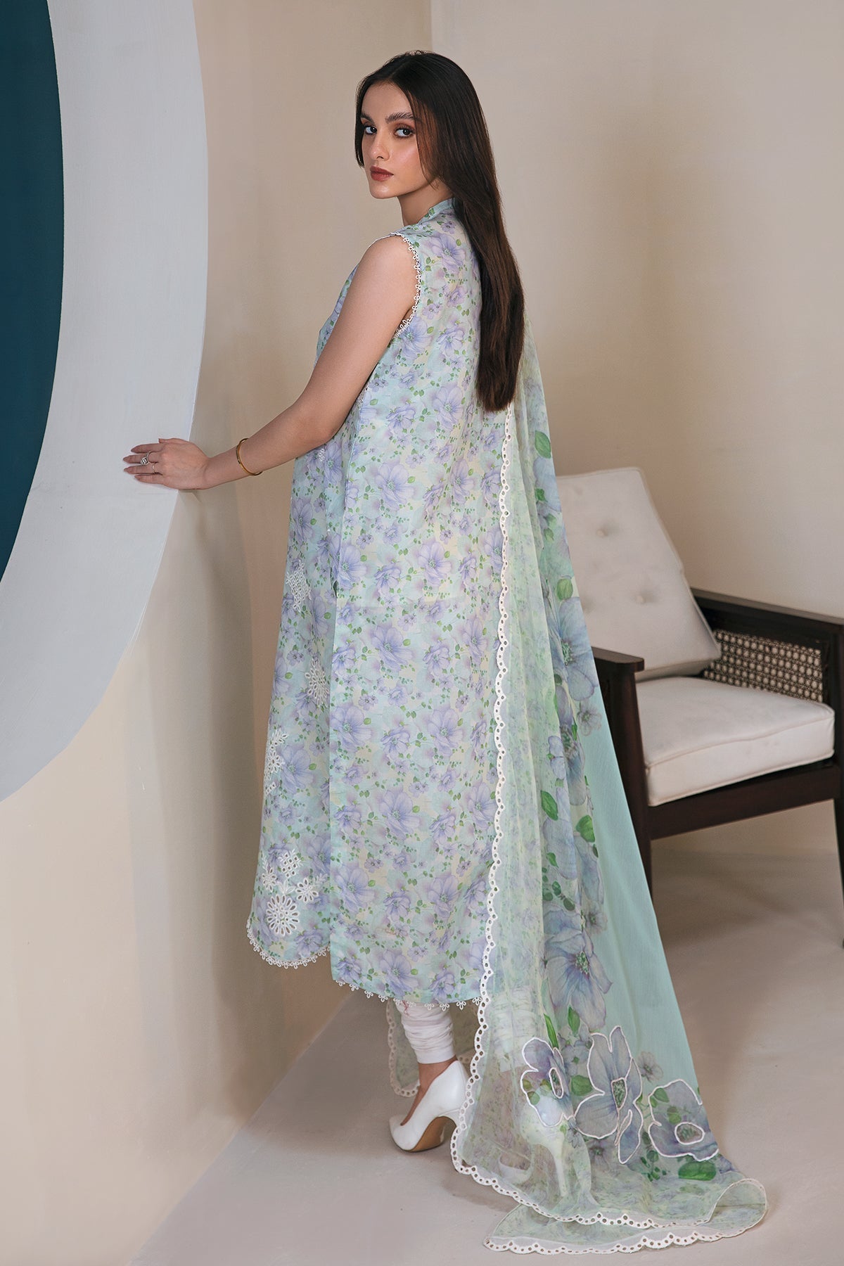 3 Piece Embroidered Lawn - UNSTITCHED