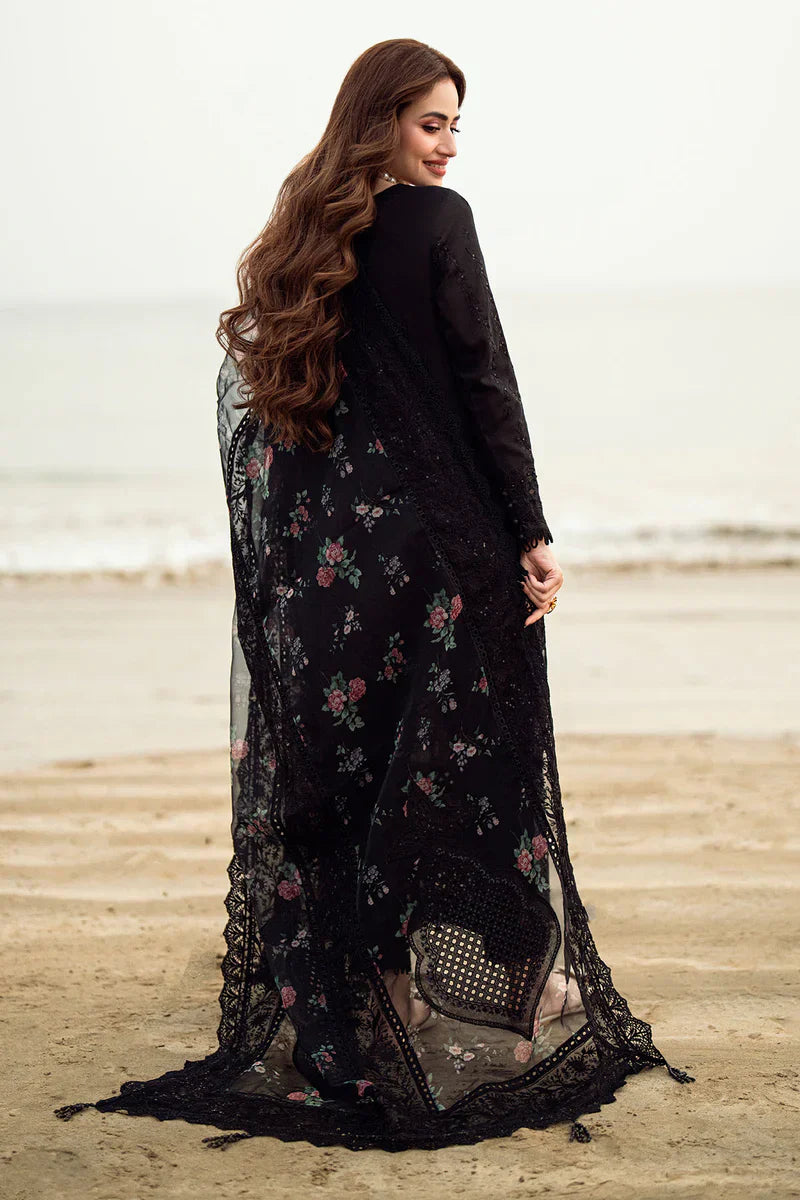 NUREH Khuwab Embroidered Luxury Cotton Unstitched 3 Piece Suit NE-151