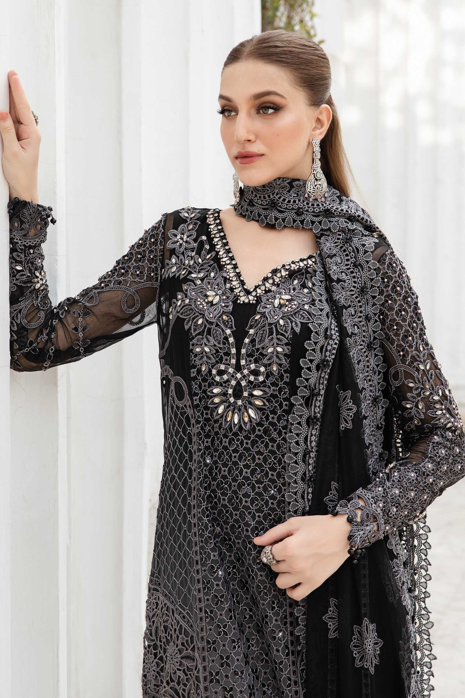 Embroidered Chiffon By Maria.B - UNSTITCHED