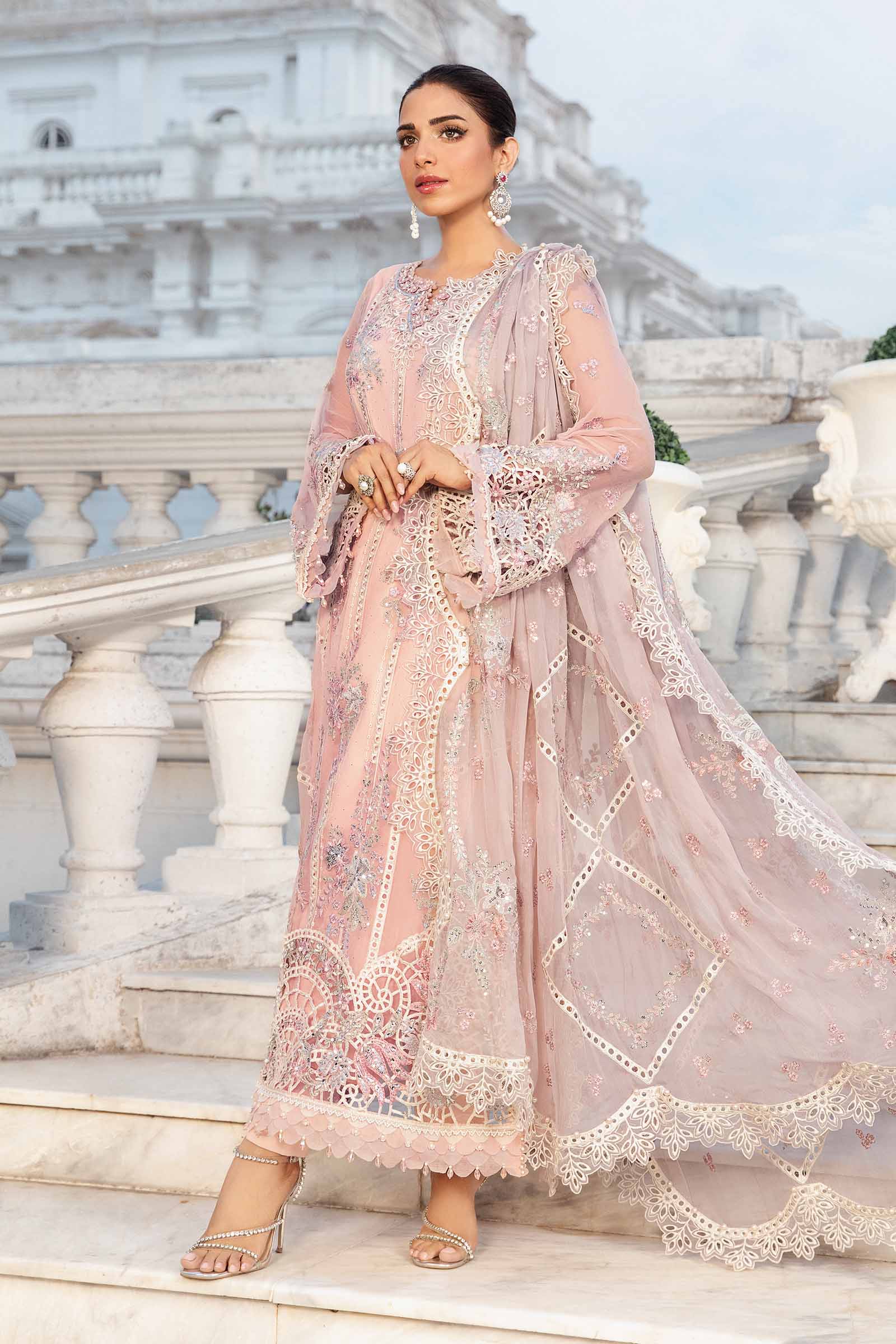 Embroidered Chiffon By Maria.B - UNSTITCHED