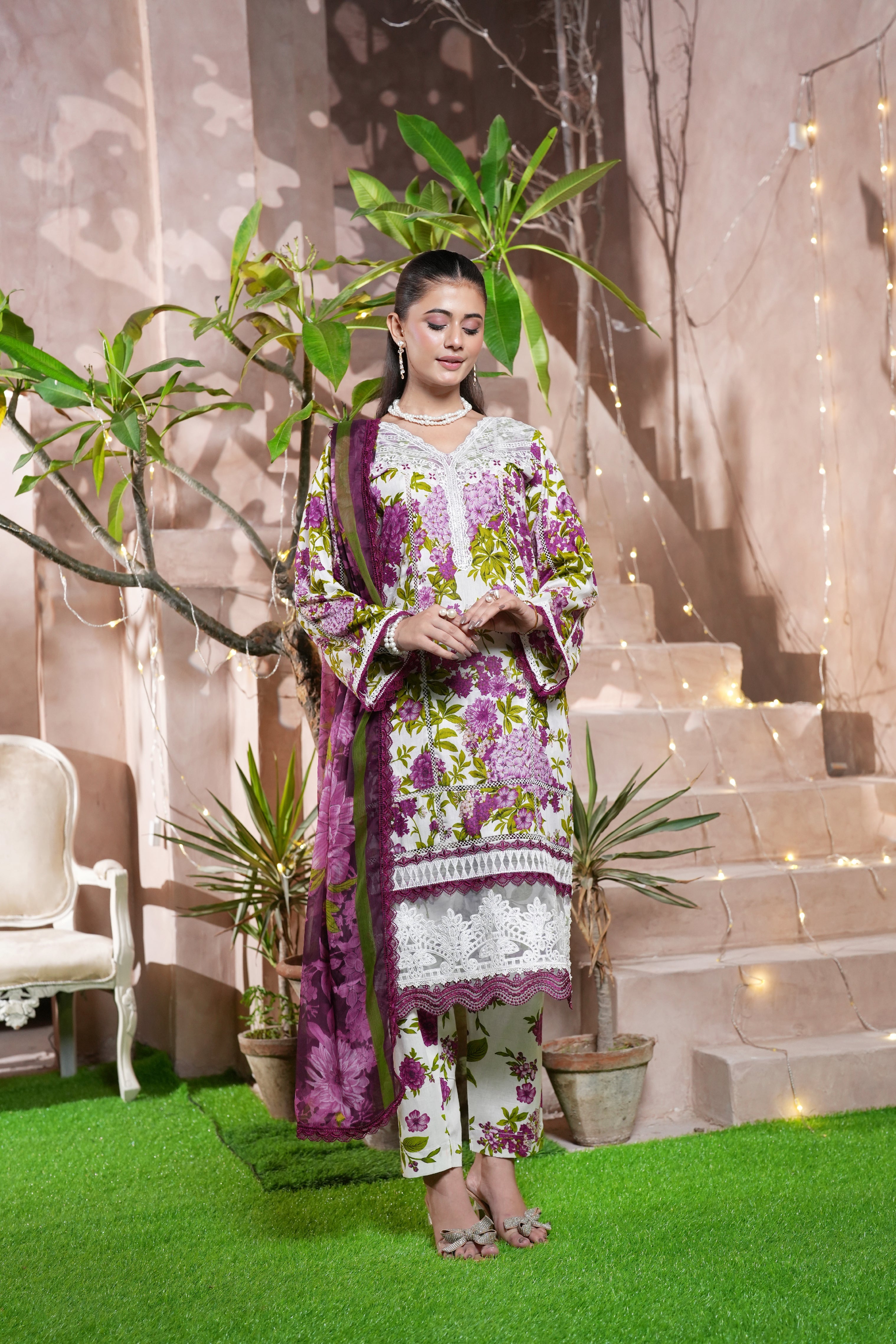 3 Piece Stitched - Zawiya