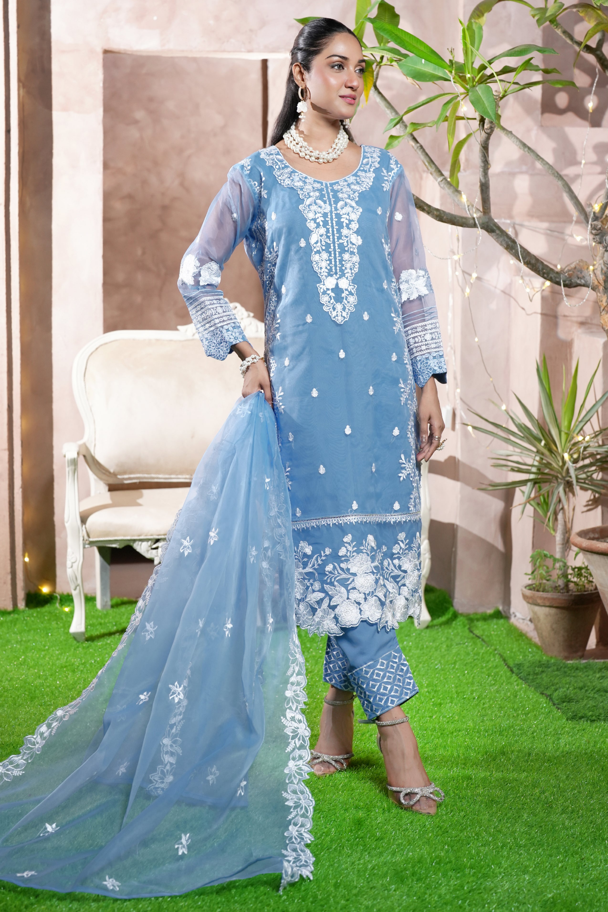 3 Piece Stitched - Laaleen