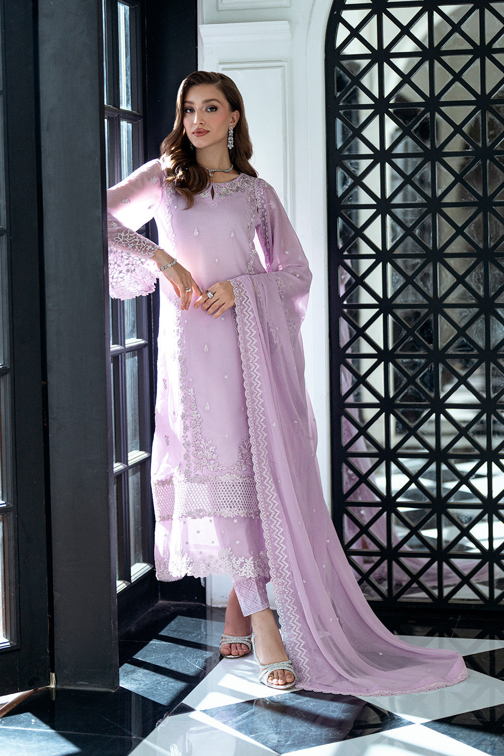 3 Piece Embroidered By Azure - UNSTITCHED