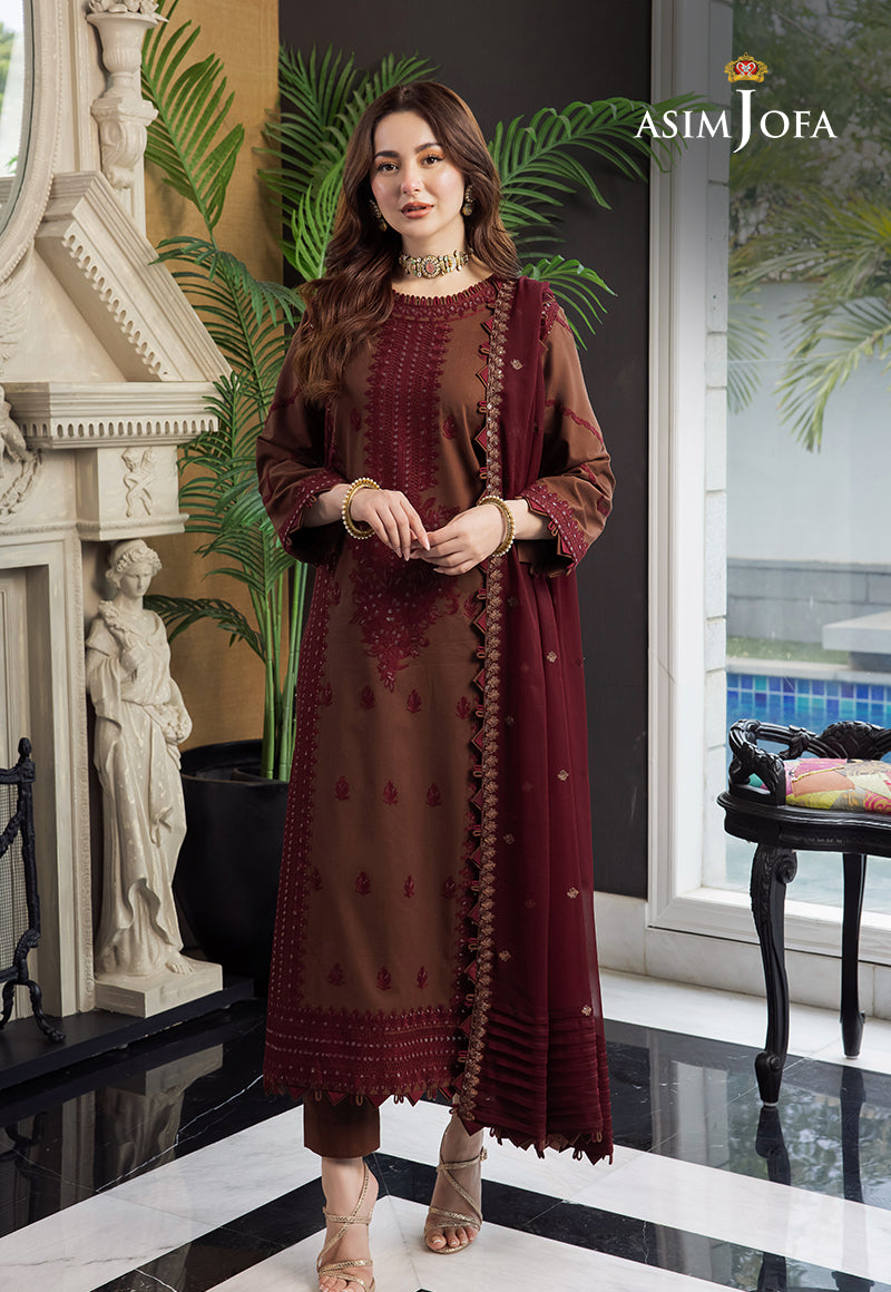 Embroidered By Asim Jofa - UNSTITCHED